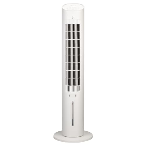 Ardes - Ar5R09 Raffrescatore Evaporativo A Torre Eolo Tower - Telecomando, Serbatoio 3 Litri, Base Oscillante Comandi Touch E Display - 3 Velocità E T