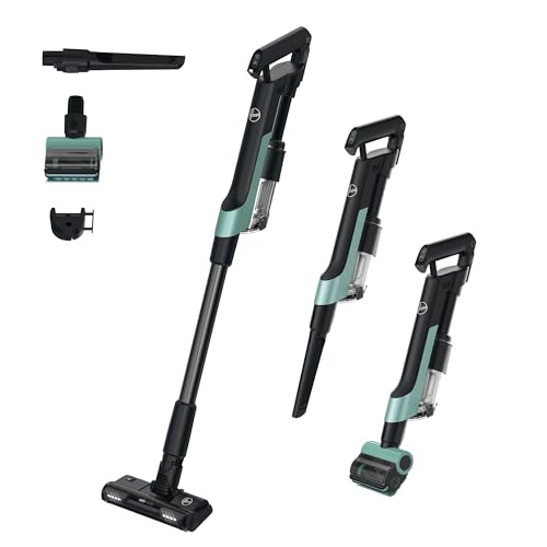 Hoover Hf2 Aspirapolvere Senza Fili Ultraleggero, Powertime 500, Compattazione Polvere Per Aumentare La Potenza, Spazzola Per Pavimenti Duri Anti Grov