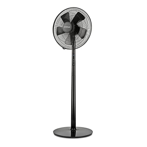 G3 Ferrari G50048 Ventilatore A Colonna Total Black Remote, Eco, 3300 M3/H, Nero