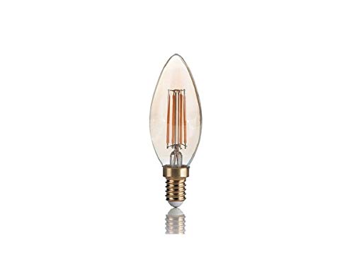 Oliva Led Vintage E14 3,5W Vetro Gold 250 Lumen 2200K Dimmerabile