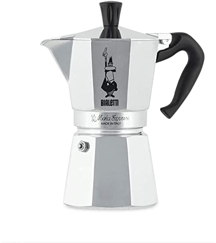 Bialetti Espresso Machine Stovetop Coffee Pot Latte Maker Moka Express 10 Ounce