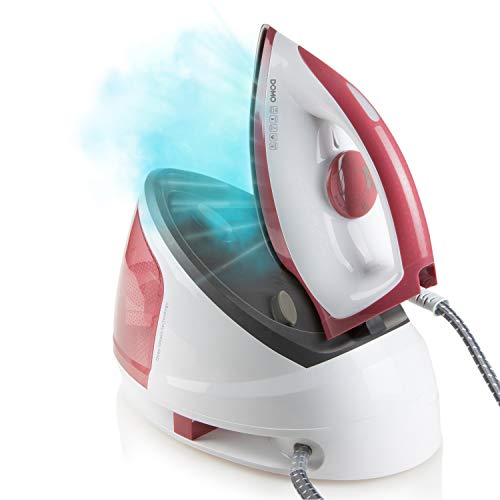 Domo Do7114S Stazione Da Stiro, 2200 W, Plastica, Bianco/Rosso