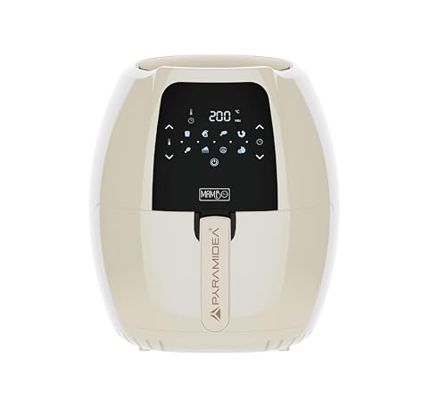 Pyramidea Friggitrice Ad Aria 8 Litri Digitale Crema Mamboaf08C