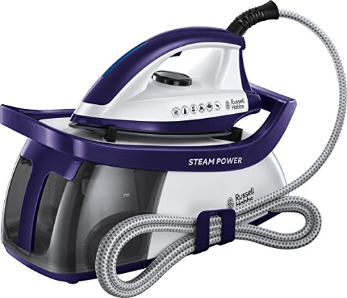 Russell Hobbs Ferro Da Stiro A Vapore Con Caldaia - 2600 W - Pressione Del Vapore 4,5 Bar; Serbatoio Dell'Acqua Rimovibile Da 1,3 L, Steam Power 24440