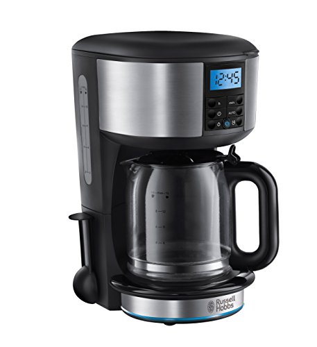 Russell Hobbs Macchina Caffè Americano - Con Filtro Per Estrazione E Aroma Ottimali - Max 10 Tazze; Caraffa In Vetro Da 1.25 L; Piastra Riscaldante; S