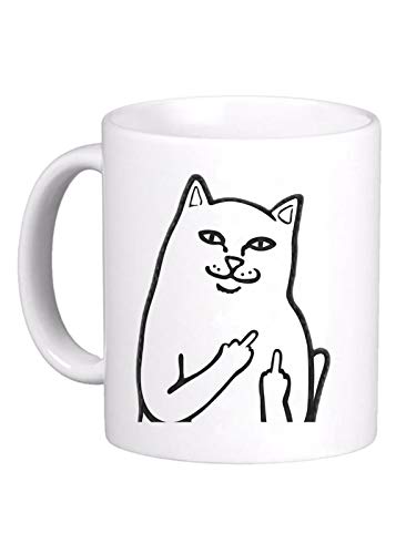 Le Herisson Tazza Mug Gatto Maleducato Cat Simpatico Funny - Regalo Simpatica Divertente Regalo Collega Ufficio Fidanzatogattoghi