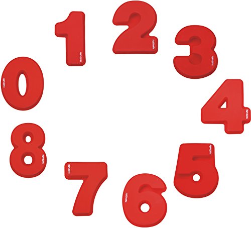 Hotshuffle Grande Numero Tortiera Silicone Cottura Compleanno Anniversario - Set Completo