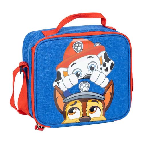 Cerdá Life'S Little Moments Paw Patrol – La Squadra Dei Cuccioli Borsa Termica Per Pranzo - Blu - 21,5X8,5X19 Cm - Zaino Piccolo Con Chiusura A Zip E