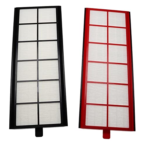 Vhbw Set Di Filtri Compatibile Con Zehnder Comfoair 350, 550 Sistema Di Ventilazione - Filtri G4 / F7 (2 Pzz.), 50 X 17 X 1 Cm, Bianco/Rosso/Nero