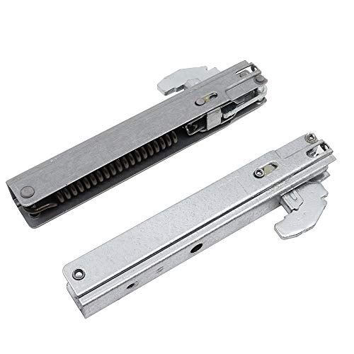 Marel Shop® - Kit Due Pezzi Cerniera Porta Per Forno Leggera 17 X 2,5 Cm Compatibile Con Whirlpool Per Modelli: Tr65Mxt - Rm60Msh - Fm54Rk.B(Ra)