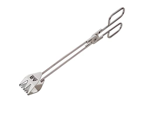 Pinze Per Barbecue Ab Gripper In Acciaio Inox (Pinze Pala Quadrata, 38 Cm)