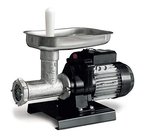 Reber - Tritacarne Elettrico Per Grosse Produzioni, 500W