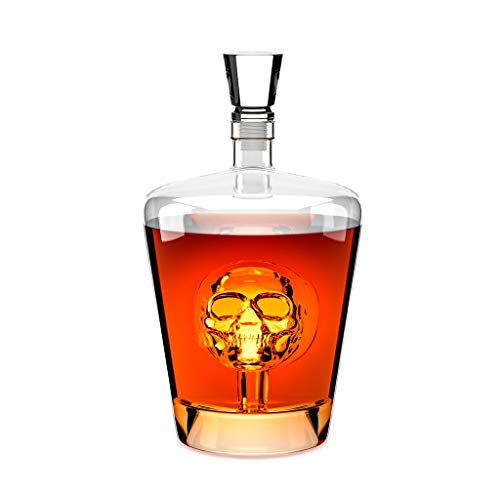 Balvi - Poison Bottiglia Per Liquore. Bottiglia Da Liquore Di 1L Di Capacitá. All'Interno Ha Un Tesch