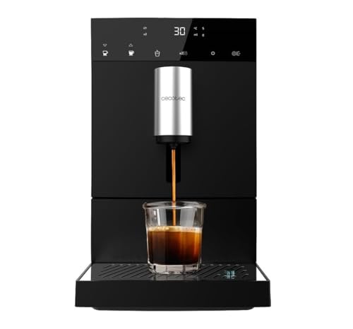 Cecotec Caffettiera Compatta Superautomatica Cumbia Cremmaet Compact. 1350 W, 19 Bar E Sistema Thermoblock, Serbatoio Acqua Da 1,1 L E 150 Gr Di Caffè