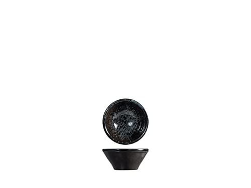 H&H Uranus Set 6 Coppette In Porcellana, 8Cm, Design Moderno
