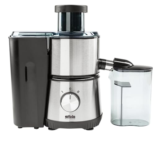 Silva Schneider Spremiagrumi Per Frutta E Verdura, In Acciaio Inox, 400 Watt, Facile Da Pulire, 350 Ml