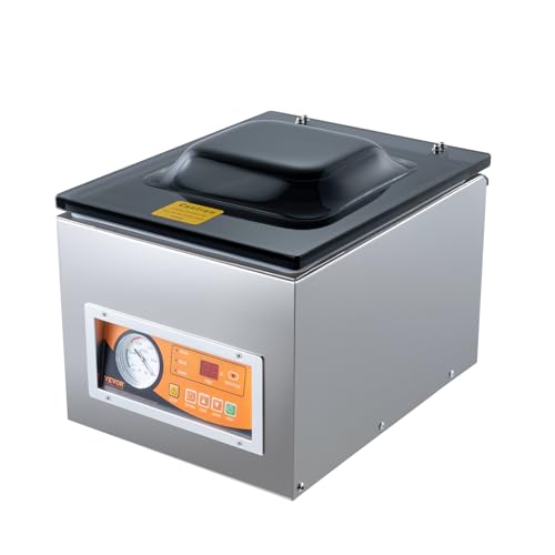 Vevor Macchina Sottovuoto A Camera 260W Confezionatrice Sottovuoto Dimensioni Compatte 260Mm In Cucina Domestica E Per Uso Commerciale Per Alimenti Um