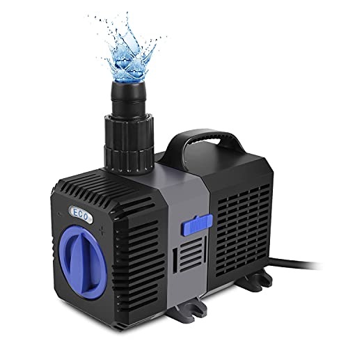 Forever Speed Super Eco - Pompa Per Laghetti Con Filtro Dell'Acqua, A Risparmio Energetico, Per Vasche Idriche, Torrenti, Ideale Per Laghetti Per Carp