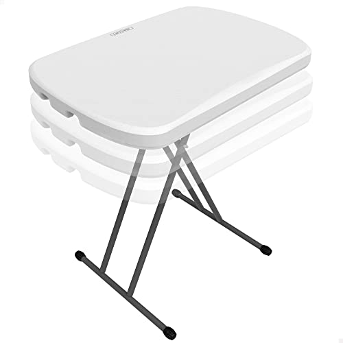Lifetime, Tavolino Pieghevole 80251 0,66 M Personale, Bianco