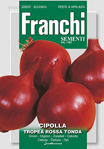 Semi Cipolla Tropea Rossa Tonda Doppia Busta Franchi