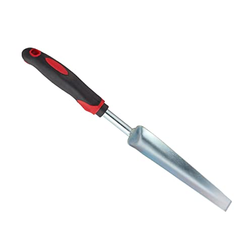 Relaxdays, Nero/Rosso Estirpatore, Taglia Erbacce, Sarchiatore Manuale, Impugnatura Ergonomica, Giardinaggio, L: 37,5 Cm