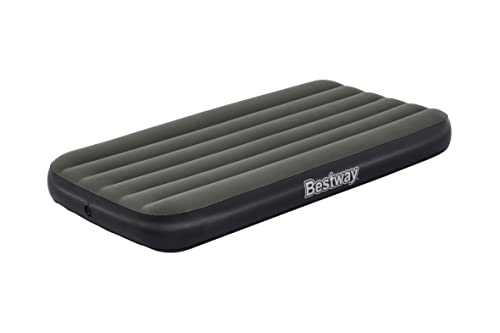 Bestway 6713L Materasso Gonfiabile Singolo (Modello Twin) Tritech Grigio Floccato Da 188X99X25 Cm
