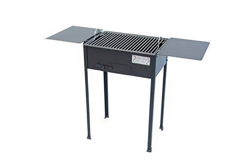 Cruccolini Ba10 Barbecue Campagnolo A Carbone, Nero, 107X38.5X78 Cm