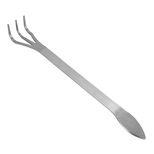 Attrezzi Bonsai Professionali Acciaio Inox + Utensili Per Albero Dei Bonsai Con Terreno A 3 Punte Per Rastrelliera In Acciaio Inossidabile Con Impugna