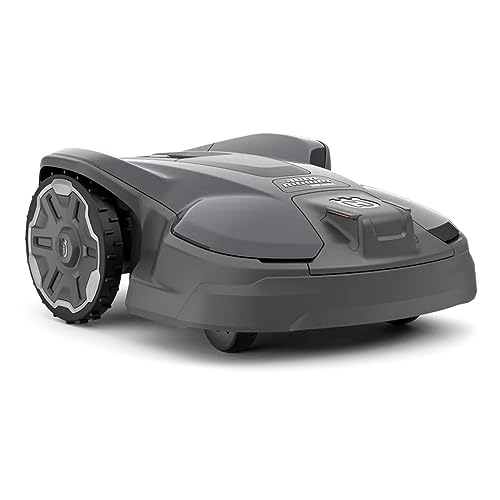 Robot Tagliaerba Husqvarna Automower 320 Nera Senza Filo Perimetrale Per Prati Fino A 2200M² | Gestito Da App, Completamente Automatico Con Kit Modulo