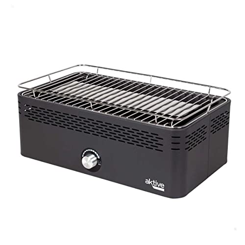 Aktive Smokeless Rectangular Barbecue 42 X 23 Cm