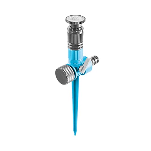 Cellfast Irrigatore A Settore Conti Ideal ™, Settore A Regolazione Continua, Alta Qualità, Area Di Spruzzatura Fino A 79 M2, 52-062, In Plastica, Blu