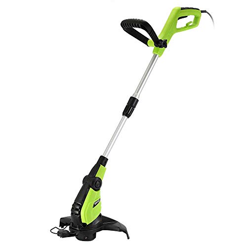 Bakaji Decespugliatore Elettrico 600 W Diametro Taglio 32 Cm Tagliaerba Tagliabordi Altezza Regolabile E Testata Taglio Inclinabile Rasaerba Giardino