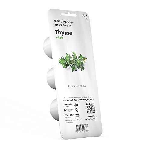 Emsa M5261100 Click & Grow Ricarica Per Mini Pomodori, Bianco, Timo