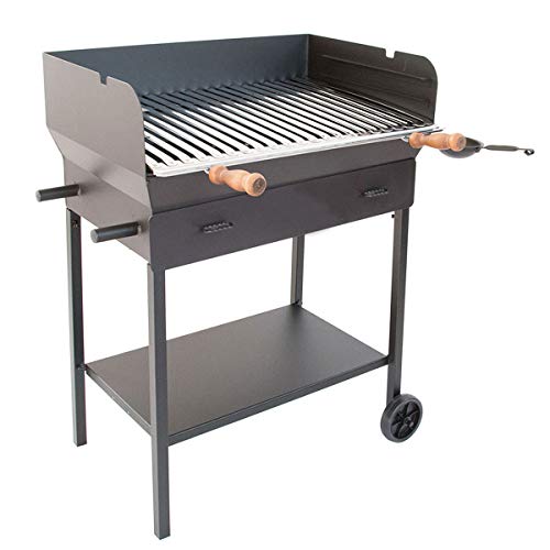 Cruccolini Festa Barbecue A Carbone E Legna, Metallo, Nero