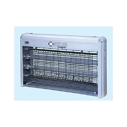 Elettrosetrminatore Niklas Per Insetti In Alluminio 2X10 Watt