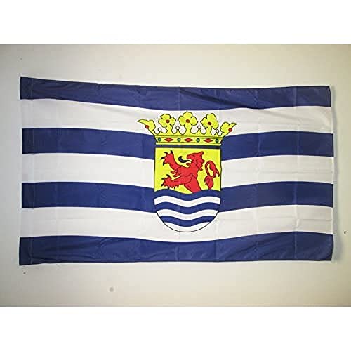 Az Flag Bandiera Provincia Di Zelanda 90X60Cm - Bandiera Zeeland - Paesi Bassi 60 X 90 Cm Foro Per Asta