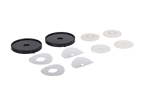 Aquaforte 1 Set Completo Di Membrana Per Pompe Ad Aria Ap60/Ap80/Ap100, Sostituzione Annuale, Importante Per Una Sostituzione Tempestiva, Per Una Buon