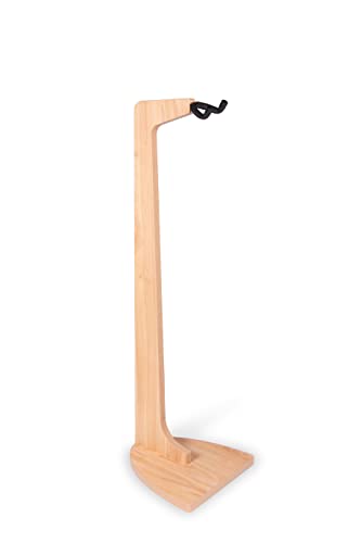 Gator Frameworks Elite Series Gfw-Elitegtrhngstd-Mpl - Supporto Per Chitarra Acustica Ed Elettrica, In Legno D'Acero Naturale