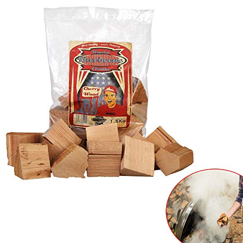 Axtschlag Fumatori, Pezzi Di Fumo Di Legna, Ciliegio Ciliegio, Legno, 1,5 Kg