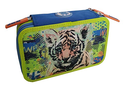 Astuccio 3 Zip Wwf Organizzato Completo For A Living Planet 62765
