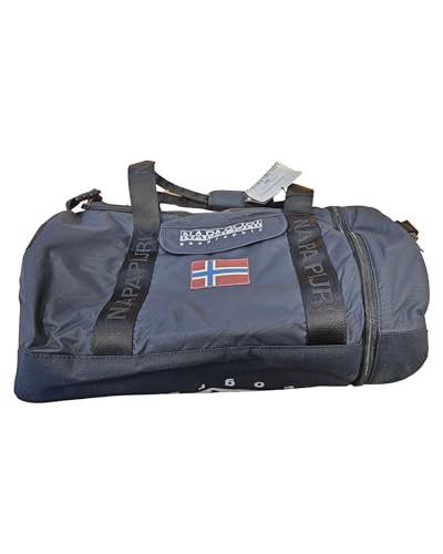 Napapijri Borsone Bering Travel Np0A4Hxs Da Viaggio Poliestere Nero Taglia Unica