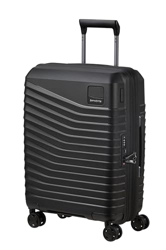 Samsonite Intuo, Bagaglio A Mano Espandibile Unisex - Adulto, Nero (Black), Spinner S (55 Cm - 45 L)