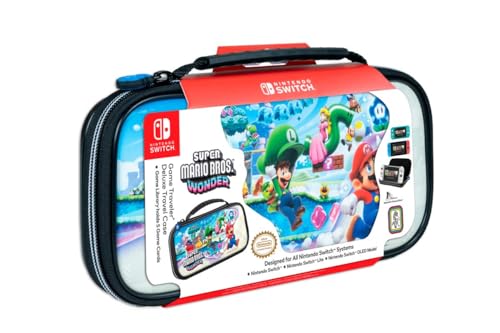 Nintendo Switch Game Traveler Deluxe Super Mario Bros Wonder Custodia Da Viaggio