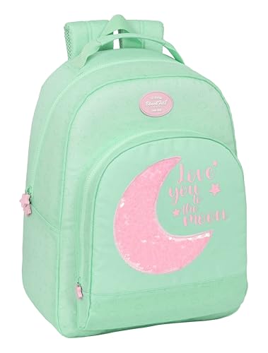 Safta Blackfit8 Moon - Zaino Adattabile A Passeggino, Ideale Per Bambini Di Diverse Età, Tessuto Riciclabile, Comodo E Versatile, Qualità E Resistenza