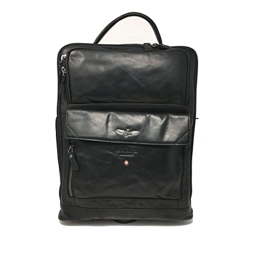 Zaino Porta Computer 14.1 Vintage | Aeronautica Militare | Am305-Nero