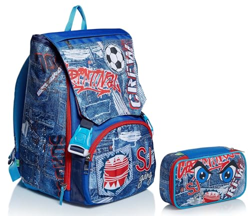 Schoolpack Sj Gang Facce New Da Sj Boy