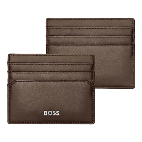 Porta Carte Di Credito Classic Smooth, Caffè, 16.2, Classico