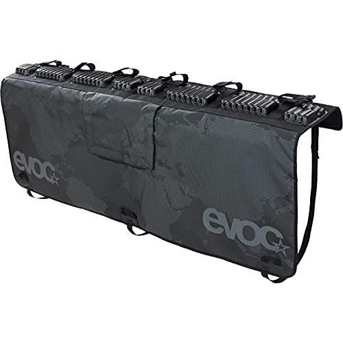 Evoc Tailgate Pad Per Il Trasporto Di Biciclette Nel Pickup (Trasporto Di Biciclette, Fissaggio Sicuro Di Fino A 6 Biciclette, Protezione Per Il Picku