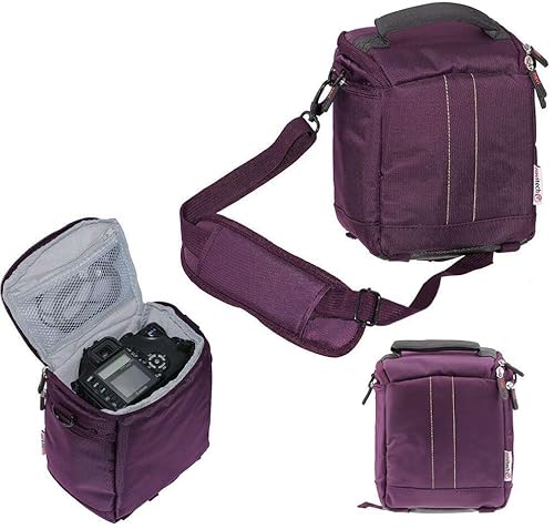 Navitech Custodia Per Fotocamera Dslr Viola - Compatibile Con Fotocamera Mirrorless Nikon Z6Iii, Viola, One Size