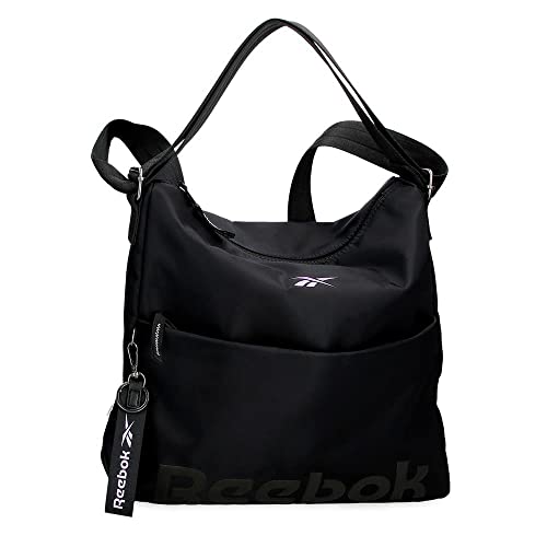 Reebok Linden Backpack Bag Nero 35X31X5 Cm Poliestere